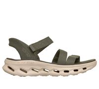 Skechers Slip-ins: GO WALK Glide-Step 2.0 Sandal - Ella en Oliva, talla 41, Vegan