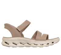 Skechers Slip-ins: GO WALK Glide-Step 2.0 Sandal - Ella en Taupe, talla 39, Vegan