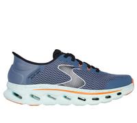 Skechers Slip-ins: GO WALK Glide-Step 2.0 - Zander en Navy/Naranja, talla 42.5, Vegan