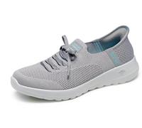 SKECHERS SLIP INS GO WALK JOY 124649 MUJER - 41, Gris