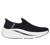 Skechers Slip-ins: GO WALK Max Cushioning Arch Fit - Camilla en Negro/Blanca, talla 39, Vegan