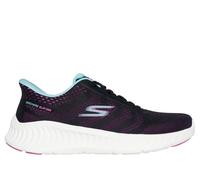 Skechers Slip-ins: GO WALK Now - Khloe en Negro/Morado, talla 39, Vegan