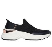 Skechers Slip-ins: Hazel - Priya en Negro/Oro Rosa, talla 35, Vegan