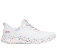 Skechers Slip-ins JGoldcrown: BOBS Sport Squad Chaos - Joy Glow en Blanca, talla 38