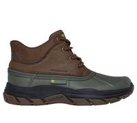 Skechers Slip-ins John Deere Waterproof Relaxed Fit: Respected - Swamper en Oliva/Marrón, talla 45