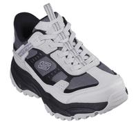 Skechers Slip-ins Manos Libres Vigor en, Zapatillas Hombre, Gris Textil Sintético Borde Negro, 47.5 EU