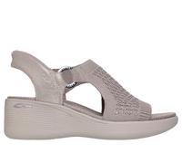 Skechers Slip-ins Martha Stewart: Pier-Lite - Park Path en Taupe, talla 37, Vegan