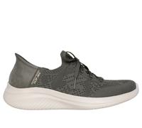 Skechers Slip-ins Martha Stewart: Ultra Flex 3.0 - Back On Track en Oliva, talla 38, Vegan