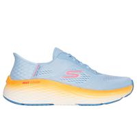 Skechers Slip-ins: Max Cushioning Elite 2.0 - Solace en Azul/Naranja, talla 35