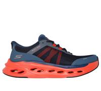 Skechers Slip-ins: Max Cushioning Glide-Step - Aberdeen en Navy/Naranja, talla 41, Vegan