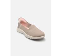 Skechers On-The-Go Flex Camellia, Zapatillas Mujer, Taupe Textile, 40 EU