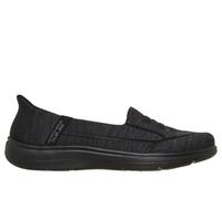 Skechers Slip-ins: On-The-GO Flex Radiant - Dreaming en Negro/Gris, talla 37.5, Vegan