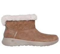 Skechers Slip-ins: On-the-GO Joy - Cozy Shimmer en Castaña, talla 35