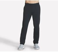 Skechers Go Walk Slip Ins Strechable Straight Leg Pants Pantalones Informales, Negro Grueso, L para Hombre