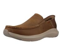 Skechers Slip-ins Parson - Oswin ZapatosHombre | Casual, sin cordones, ajuste relajado, espuma viscoelástica refrigerada por aire, cuero