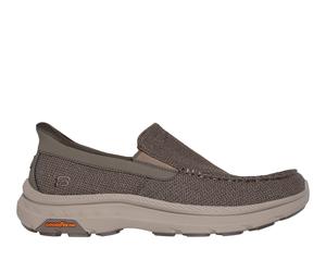 Skechers Slip-ins: Pollard - Wilfred en Taupe, talla 39.5