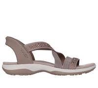 Skechers Slip-ins: Reggae Slim - Summer Sparkle en Mocha, talla 40, Vegan
