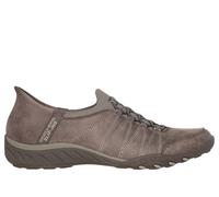Skechers Slip-ins Relaxed Fit: Breathe-Easy - Home-Body en Taupeoscuro, talla 38.5, Vegan