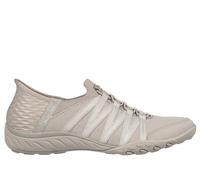 Skechers Slip-ins Relaxed Fit: Breathe-Easy - Roll-With-Me en Taupe, talla 41, Vegan
