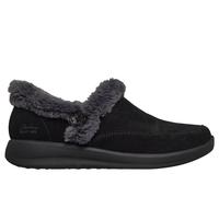 Skechers Slip-ins Relaxed Fit: Cozy Escape - Frosty Bliss en Negro, talla 37.5