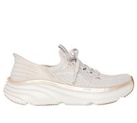Skechers D'lux Vapor-Evening Glow Hands Free Slip-ins, Zapatillas Deportivas Mujer, Beige, 36.5 EU