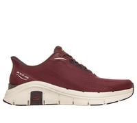 Skechers Slip-ins Relaxed Fit: Flex - Zayder en Borgoña, talla 39.5, Vegan