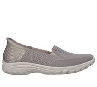 Skechers Reggae Fest 2.0 Guiding Light - Tenis para Mujer, Malla Gris Pardo, 38.5 EU