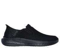 Skechers Slip-ins Relaxed Fit: Slade - Deacon en Negro, talla 44, Vegan