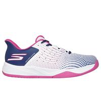 Skechers Slip-ins Relaxed Fit: Viper Court Reload en Blanco/Navy, talla 40, Vegan
