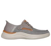 Skechers Slip-ins RF: Hasting - Niko en Taupe, talla 47.5, Vegan