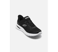 Skechers Hombre Skech-Air Summits Slip-In Entrenador, Black/White, 46 EU