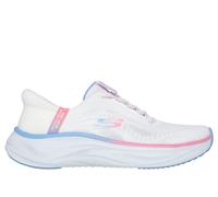 Skechers Slip-ins: Skech Cloud - Perfectly Plush en Blanco, talla 38.5, Vegan