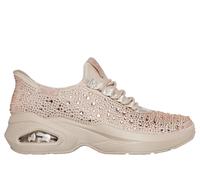 Skechers Slip-ins Snoop Dogg: M-UNO - Rhinestoned Air en Natural, talla 36, Vegan