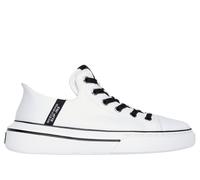 Skechers Slip-ins Snoop Dogg: Snoop One - Boss Life Canvas en Blanco/Negro, talla 42.5