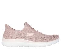 Skechers Slip-ins: Summits - Brilliant Shine en Rosa Claro, talla 39, Vegan