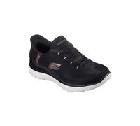 SKECHERS Slip-Ins Summits Classy Night Sneaker 150128 BKRG Negro