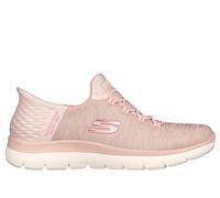 Skechers Mujer Summits Dazzling Haze Zapatillas, Rose Mesh/Pink Trim, 36 EU