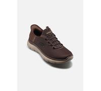 Skechers Hombre Zapatillas Slip-Ins Summits Gama Alta, Chocolate, 41 EU