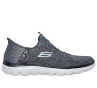 Skechers Hands-Free Slip-ins Summits Key Pace, Zapatillas Hombre, Gris Oscuro, 47.5 EU Ancho