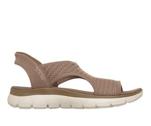 Skechers Slip-ins: Summits Sandal - Sweetly Evolved en Mocha, talla 36, Vegan