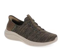 Skechers Slip-ins Ultra Flex 3.0 Right Away - Zapatillas deportivas para hombre con espuma viscoelástica refrigerada por aire, Olive, 9.5 UK Wide