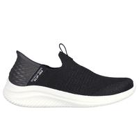Skechers Hands Free Slip Ins Ultra Flex 3.0 Smooth Step, Zapatillas Mujer, Negro, 38.5 EU Ancho