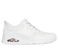 Skechers Slip-ins: UNO - Banksia Luxe en Blanca, talla 35