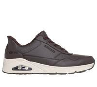 Skechers Slip-ins: UNO - Banksia Luxe en Chocolate, talla 42