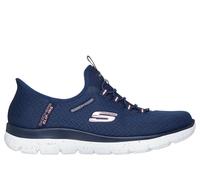 Skechers Slip-ins Waterproof: Summits - Best Choice en Navy/Coral, talla 38, Vegan