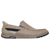 Skechers Slip-ins x John Deere Relaxed Fit: Melson 2.0 - Chaz en Taupe, talla 41, Vegan