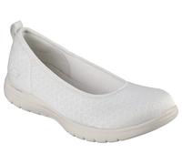 Skechers Slipper para Mujer, Beige, 38.5 EU