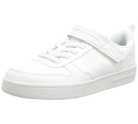 Skechers Smooth Street, Zapatos Deportivos Niños, White Synthetic/ White Trim, 31 EU