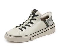 Skechers - Sneakers de Hombre Snoop Dogg One-OG sin Cordones, Blanco desteñido, 41 EU