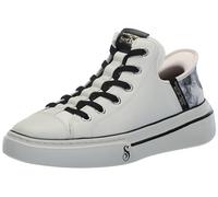 Skechers - Sneakers de hombre Snoop Dogg One-Og sin cordones, Blanco desteñido, 44 EU
